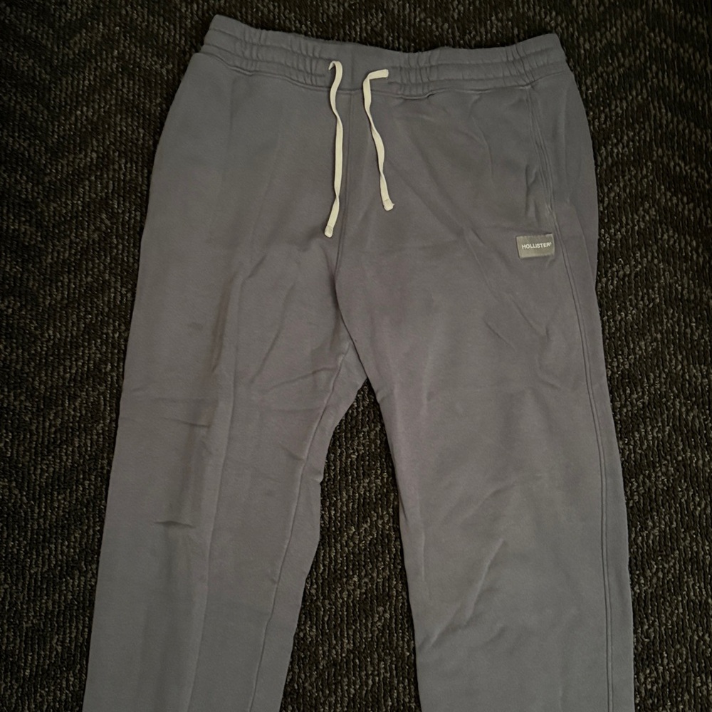 Hollister Charcoal Fleece Jacket